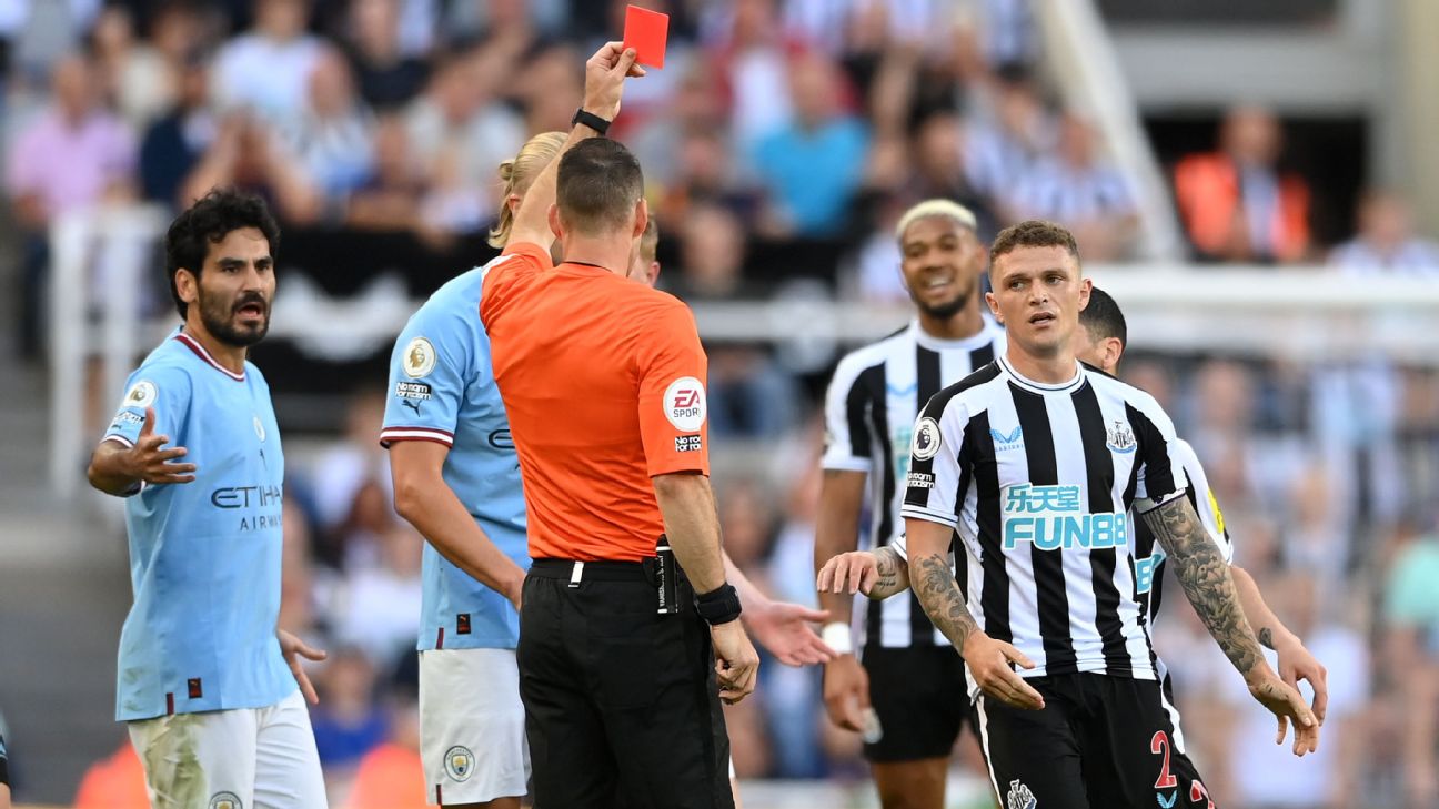 The VAR Review &#8211; Kieran Trippier&#8217;s red card, marginal offsides, handball by Lucas Digne &#8211; uBetMobile.com