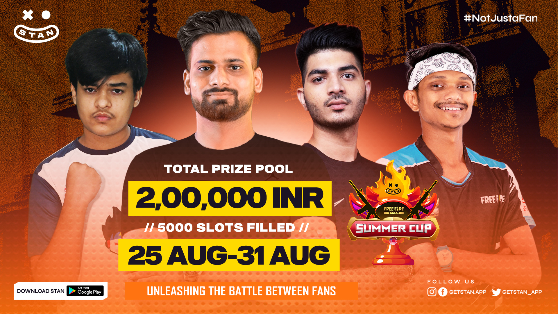 STAN Free Fire Summer Cup – Featuring Prize Pool of INR 2 lakhs – Enters Post-Qualifiers Stage, to See Qualified Underdog Teams Battle against the Top Teams from India – European Gaming Industry News &#8211; uBetMobile.com