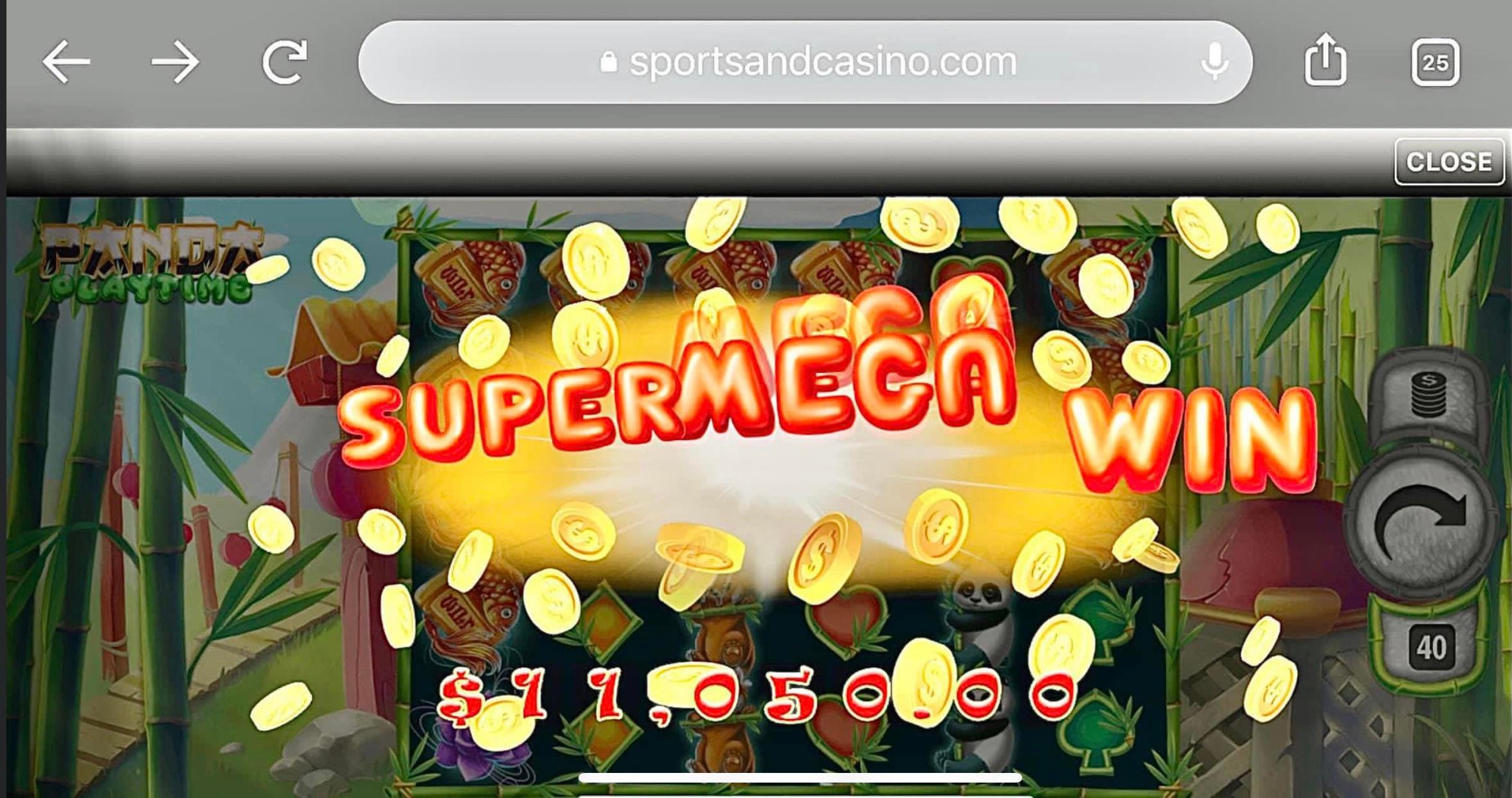 , Won $11,050 on a $9 bet. Sportsandcasino.ag : gambling &#8211; uBetMobile.com