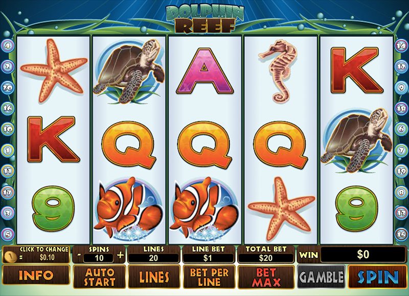 Dolphin Reef Free Slot, Dolphin Reef Free Slot