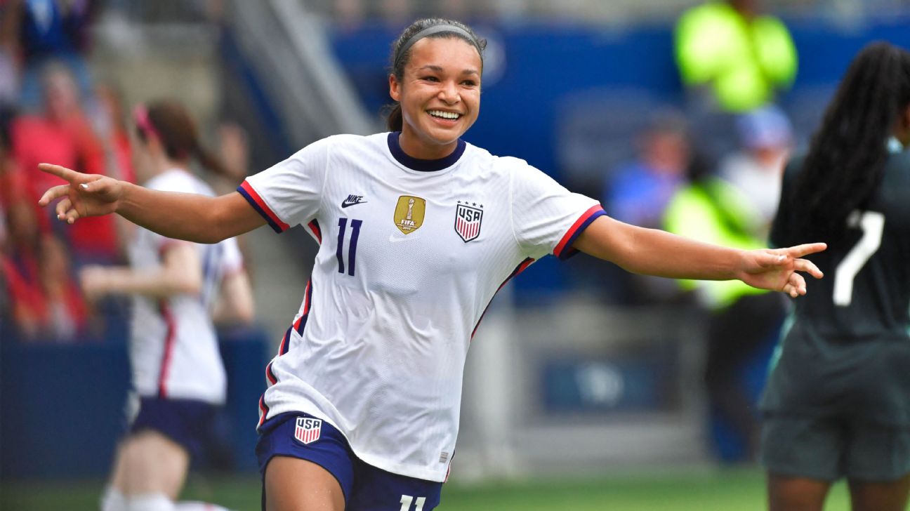 USWNT&#8217;s &#8216;special&#8217; Sophia Smith praised by coach Vlatko Andonovski after &#8216;incredible&#8217; 2-goal display vs. Nigeria &#8211; uBetMobile.com