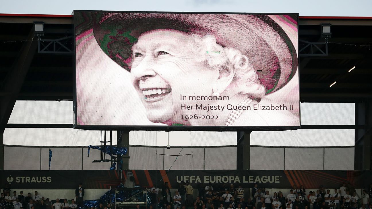 Football world pays respects to Queen Elizabeth II following monarch&#8217;s death at 96 &#8211; uBetMobile.com