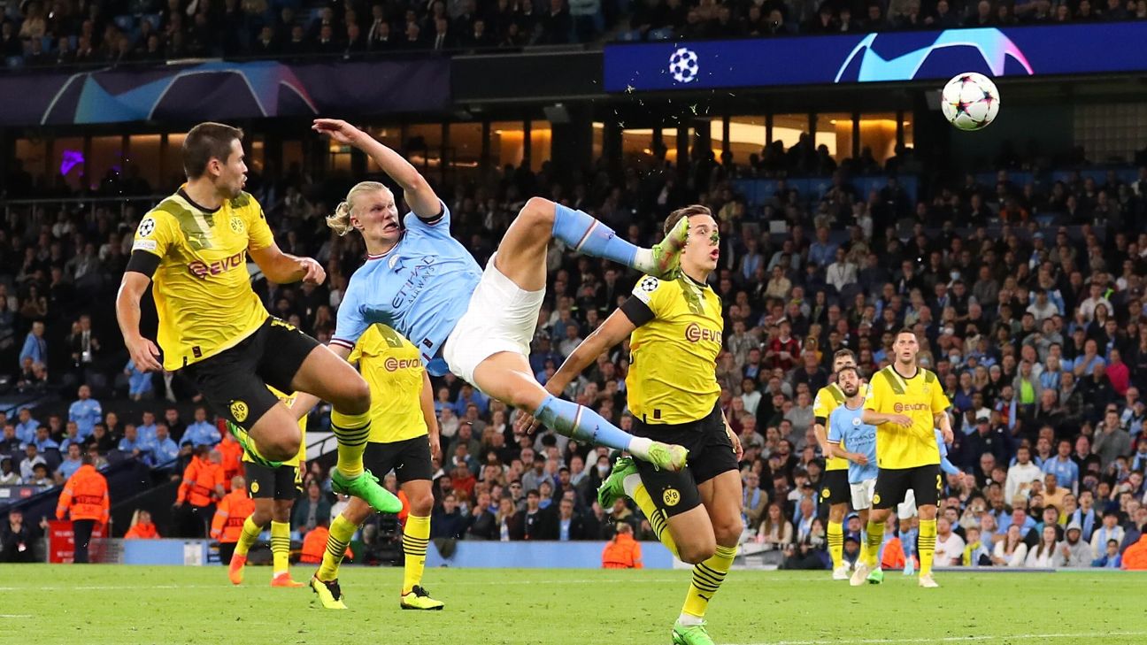 Erling Haaland&#8217;s stunning strike for Man City ensures reunion with ex-side Dortmund was a memorable one &#8211; uBetMobile.com