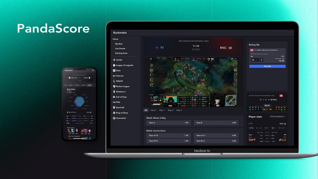 PandaScore upgrades engaging Widgets product – European Gaming Industry News &#8211; uBetMobile.com