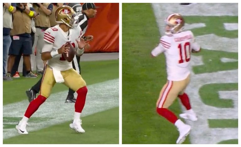 49ers QB Jimmy Garoppolo Takes Embarrassing Safety – OutKick – uBetMobile.com