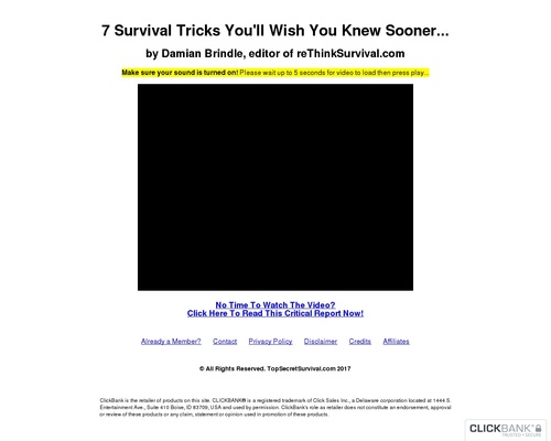 5 Minute Survival Blueprint &#8211; uBetMobile.com