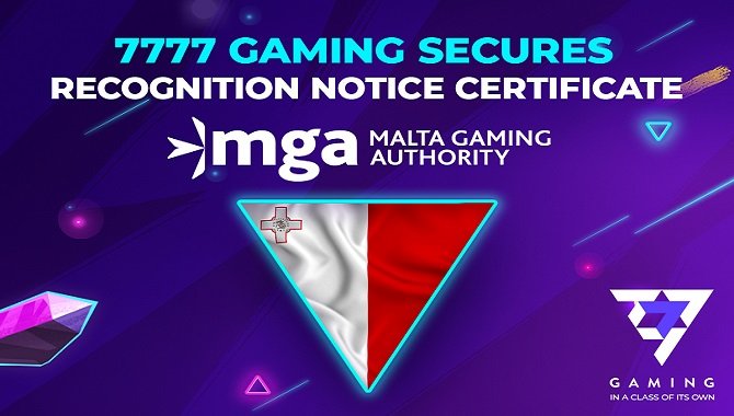 , 7777 Gaming awarded MGA certificate &#8211; uBetMobile.com