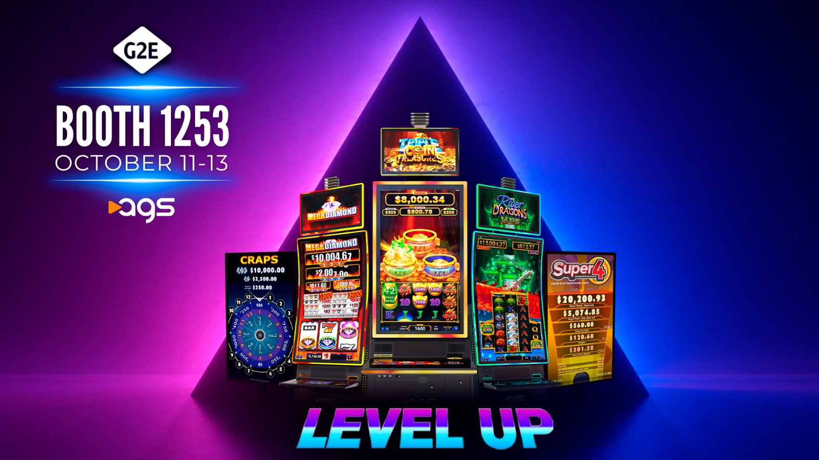 , AGS to showcase a diverse product lineup across all its business divisions at G2E Las Vegas &#8211; uBetMobile.com