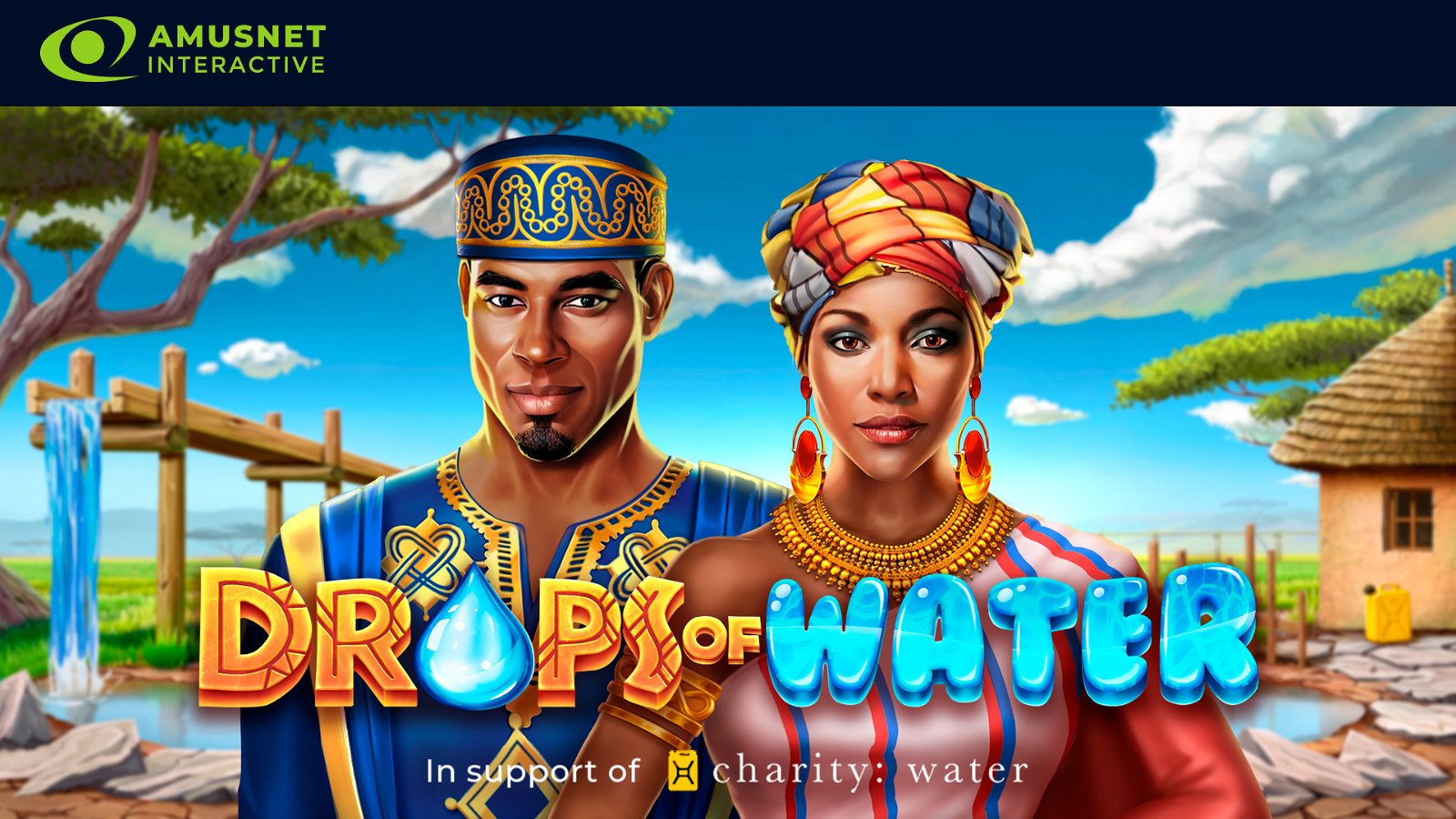 , Amusnet Interactive launches first charity-oriented slot Drops of Water &#8211; uBetMobile.com