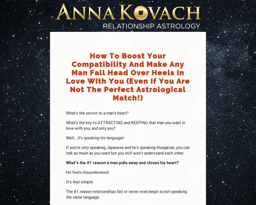 Anna Kovach&#8217;s VIP Astrology Consultation &#038; Book Funnels &#8211; uBetMobile.com