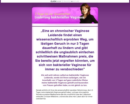 Bakteriellevaginose.com &#8211; The German Version Of Bvcures.com &#8211; uBetMobile.com