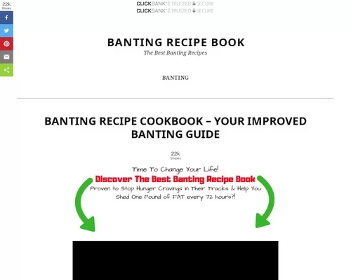 Banting Cookbook &#8211; uBetMobile.com