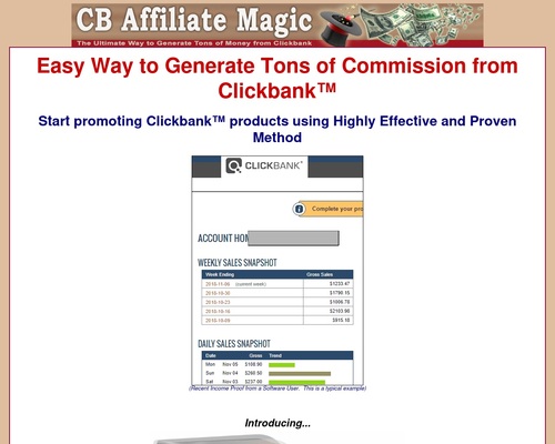 CB Affiliate Magic &#8211; Affiliate Marketing Software &#8211; uBetMobile.com