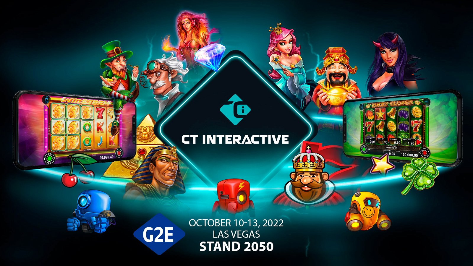 , CT Interactive to showcase its games portfolio at G2E Las Vegas &#8211; uBetMobile.com