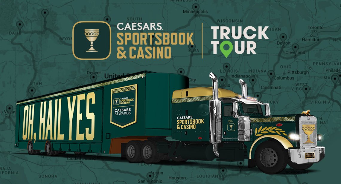 , Caesars Plans Sportsbook Truck Tour as Marketing Efforts Shift Gears &#8211; uBetMobile.com