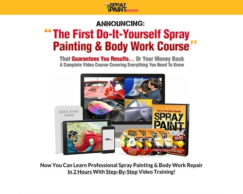 Car Spray Painting Videos &#8211; NEW UPDATES! $45.73 Per Sale &#8211; uBetMobile.com