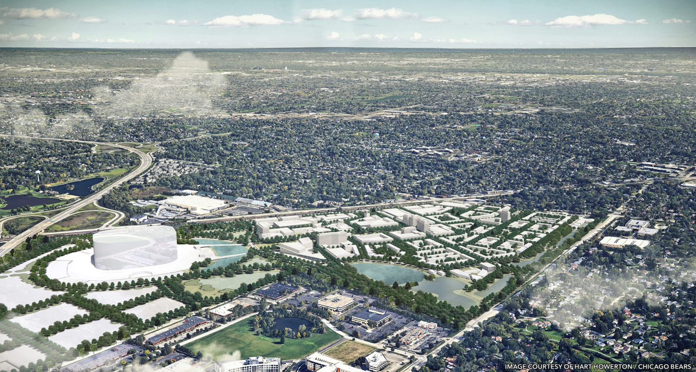 , Chicago Bears Outline Vision for Arlington Park Dome, Mixed-Use District &#8211; uBetMobile.com