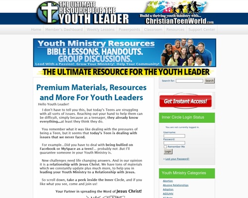 ChristianTeenWorld.com Youth Ministry &#8211; uBetMobile.com