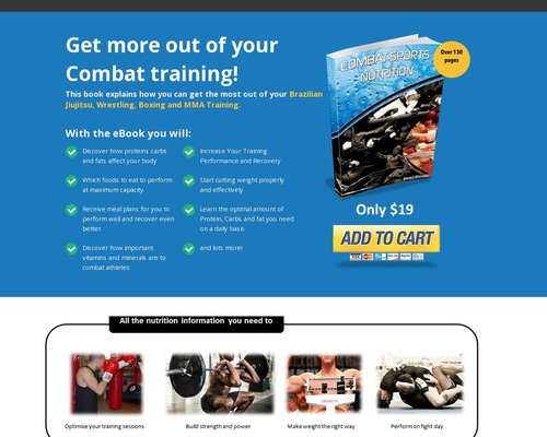 Combat Sports Nutrition &#8211; uBetMobile.com