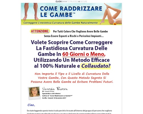 Come Raddrizzare Le Gambe &#8211; 90% Comission! &#8211; uBetMobile.com