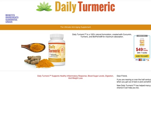 Daily Turmeric for inflammation, insomnia, blood-sugar, and digestion. &#8211; uBetMobile.com