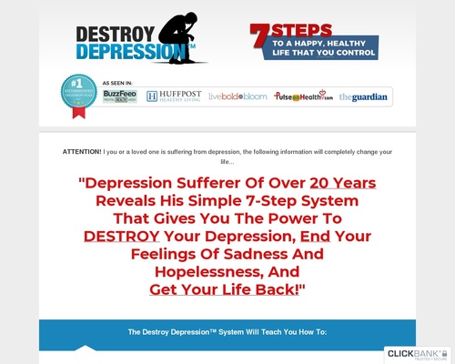 Destroy Depression &#8482; &#8211; $100 New Aff Bonus &#8211; uBetMobile.com