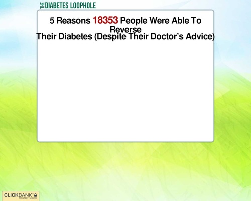 Diabetes Loophole &#8211; Brand New Beast &#8211; uBetMobile.com