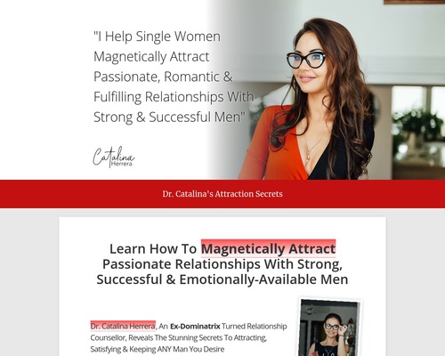 Dr. Catalina&#8217;s Attraction Secrets &#8211; Women&#8217;s Dating Offer &#8211; uBetMobile.com