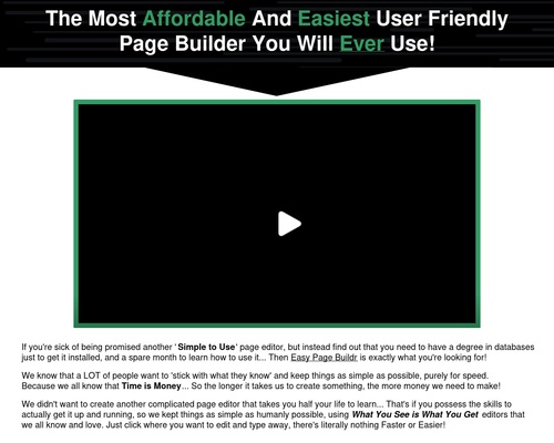 Easy Page Buildr &#8211; uBetMobile.com