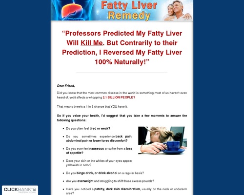 Fatty Liver Remedy ~ Brand New With a 10.3% Conversion Rate! &#8211; uBetMobile.com