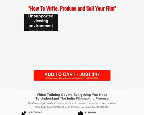 Filmmaker Action Pack &#8211; uBetMobile.com