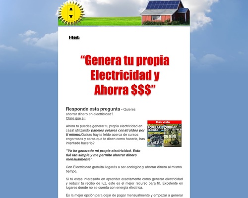 Genera tu propia Electricidad y Ahorra Dinero &#8211; uBetMobile.com