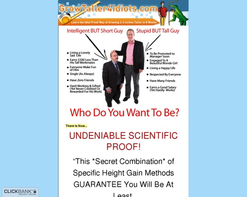 Grow Taller 4 Idiots ~ Best Selling Taller Program ~ 2020 Update &#8211; uBetMobile.com