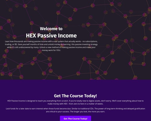 HEX Passive Income &#8211; Investing Strategy To Make Money Online &#8211; uBetMobile.com