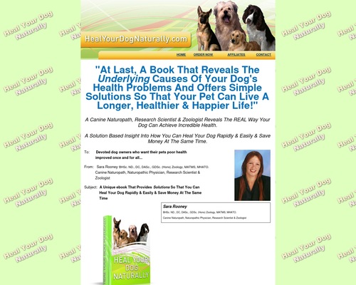 Heal Your Dog Naturally &#8211; uBetMobile.com