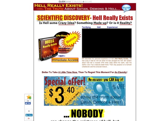 Hell Really Exists &#8211; uBetMobile.com