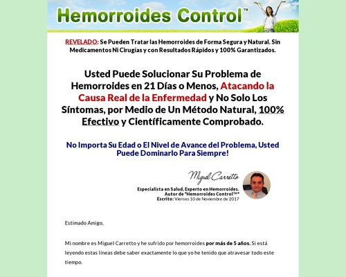 Hemorroides Control &#8211; 90% de Comisión! &#8211; uBetMobile.com