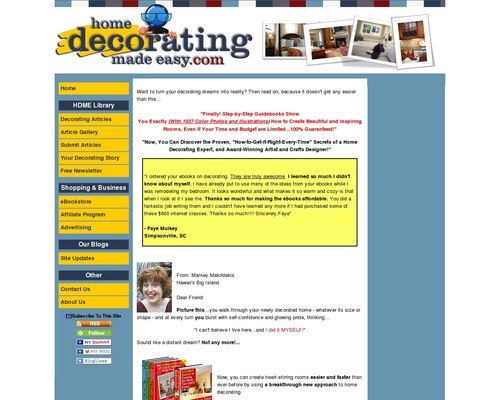 Home Decorating Made Easy. &#8211; uBetMobile.com