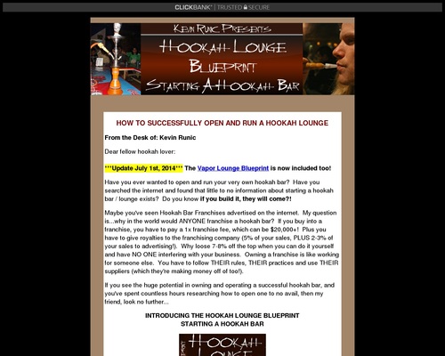 Hookah Bar Blueprint &#8211; Learn how to Start a Hoookah Lounge &#8211; uBetMobile.com