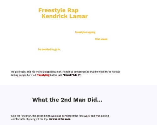 How To Freestyle Rap Better Than Kendrick Lamar &#8211; uBetMobile.com