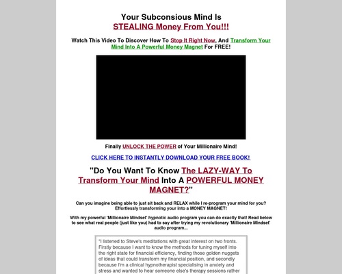 Hypnosis + Law of Attraction MP3 Audio for Wealth &#8211; uBetMobile.com