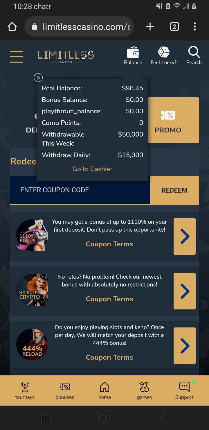 , I finally cashed in on a no deposit free spins offer. : gambling &#8211; uBetMobile.com