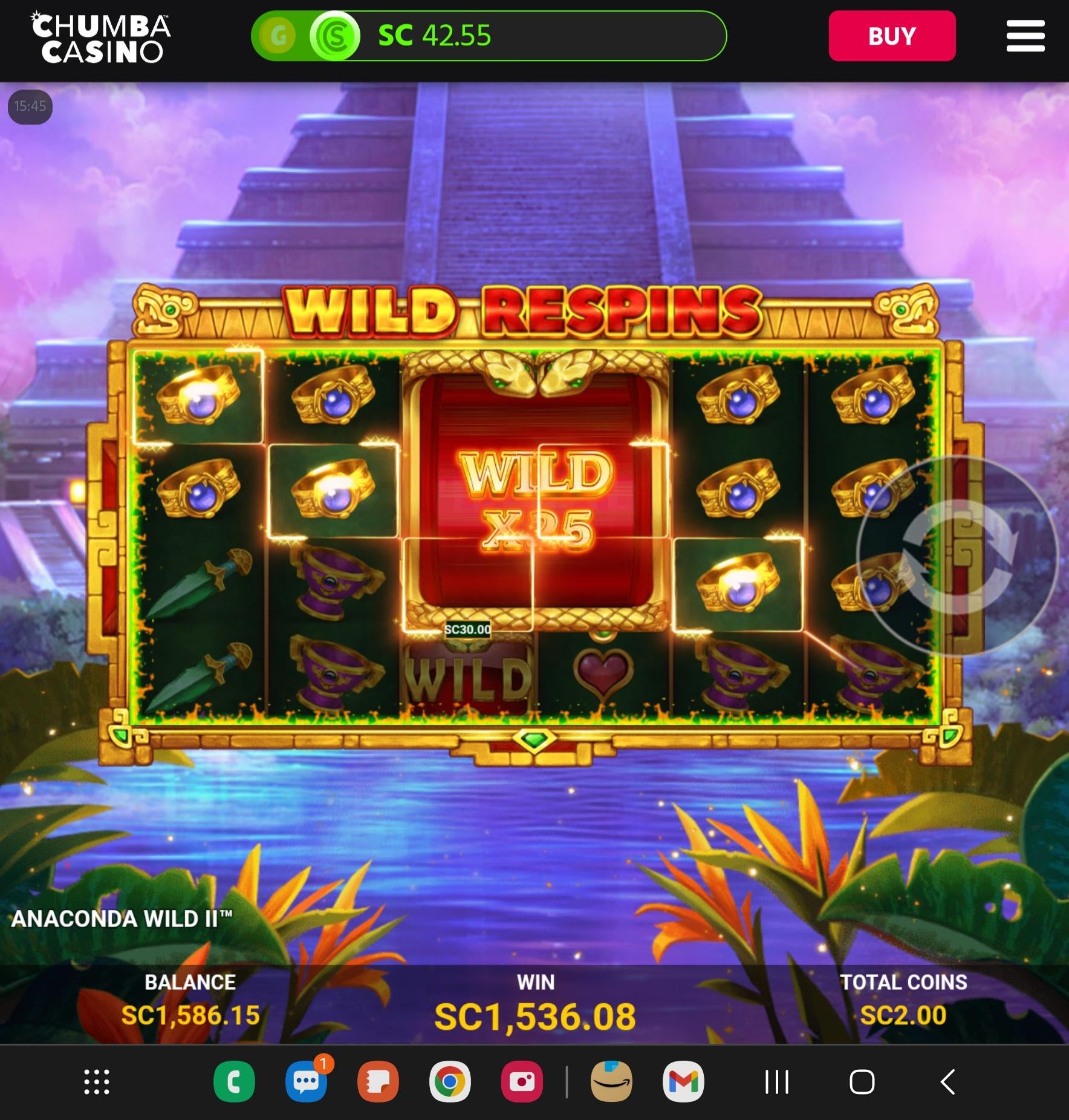 , I was trying out the new game when this hit&#8230;&#8221;has to be at least $100&#8243; I thought as it began counting up. In for $50 out for $1400. : gambling &#8211; uBetMobile.com