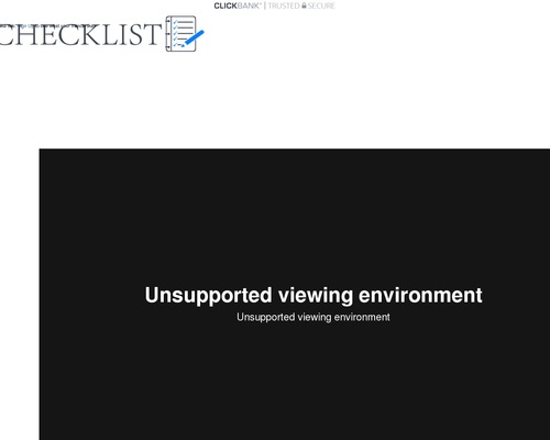 IM Checklist &#8211; Online Marketing Checklists With PLR &#8211; uBetMobile.com