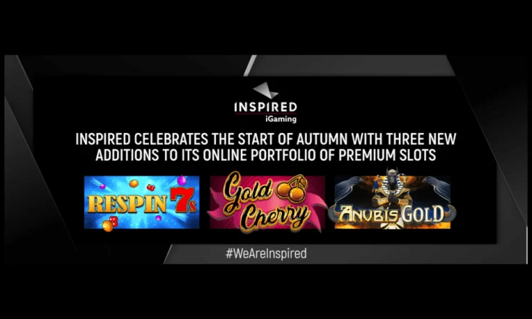 INSPIRED CELEBRATES THE START OF AUTUMN WITH THREE NEW ADDITIONS TO ITS ONLINE PORTFOLIO OF PREMIUM SLOTS – European Gaming Industry News – uBetMobile.com