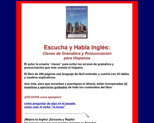 Inglés para Latinos,  English for hispanos, pronunciar inglés, ESL &#8211; uBetMobile.com