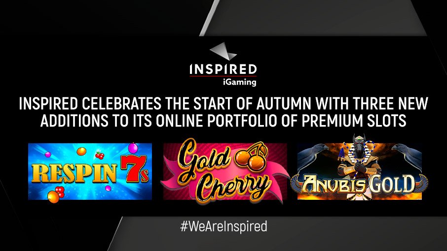 , Inspired Entertainment launches three new slot games to welcome the Autumn season &#8211; uBetMobile.com