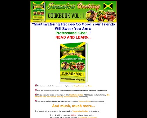 Jamaica Recipes Cookbook Vol-1 &#8211; uBetMobile.com