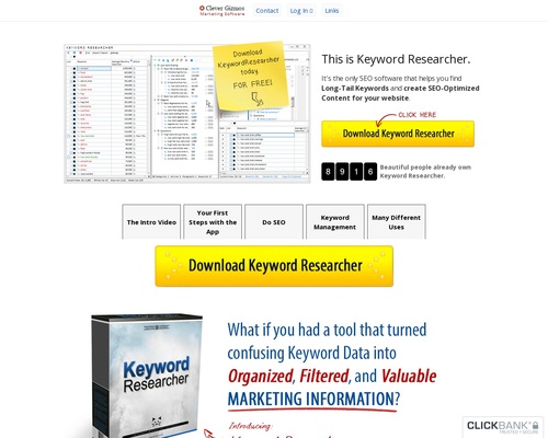 Keyword Researcher &#8211; SEO Software / Finds Long Tail Keywords &#8211; uBetMobile.com