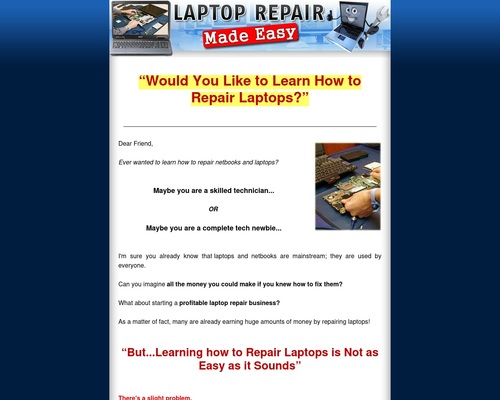 Laptop Repair Made Easy &#8211; HD Video Series &#8211; uBetMobile.com